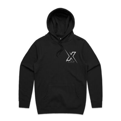 Black X Rated Casual Hoodie Thumbnail