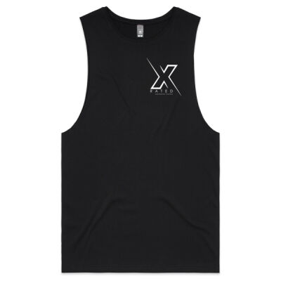 Black X Rated Casual Tank Thumbnail