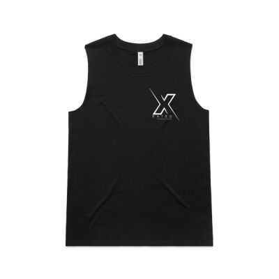Black X Rated Ladies Casual Tank Thumbnail